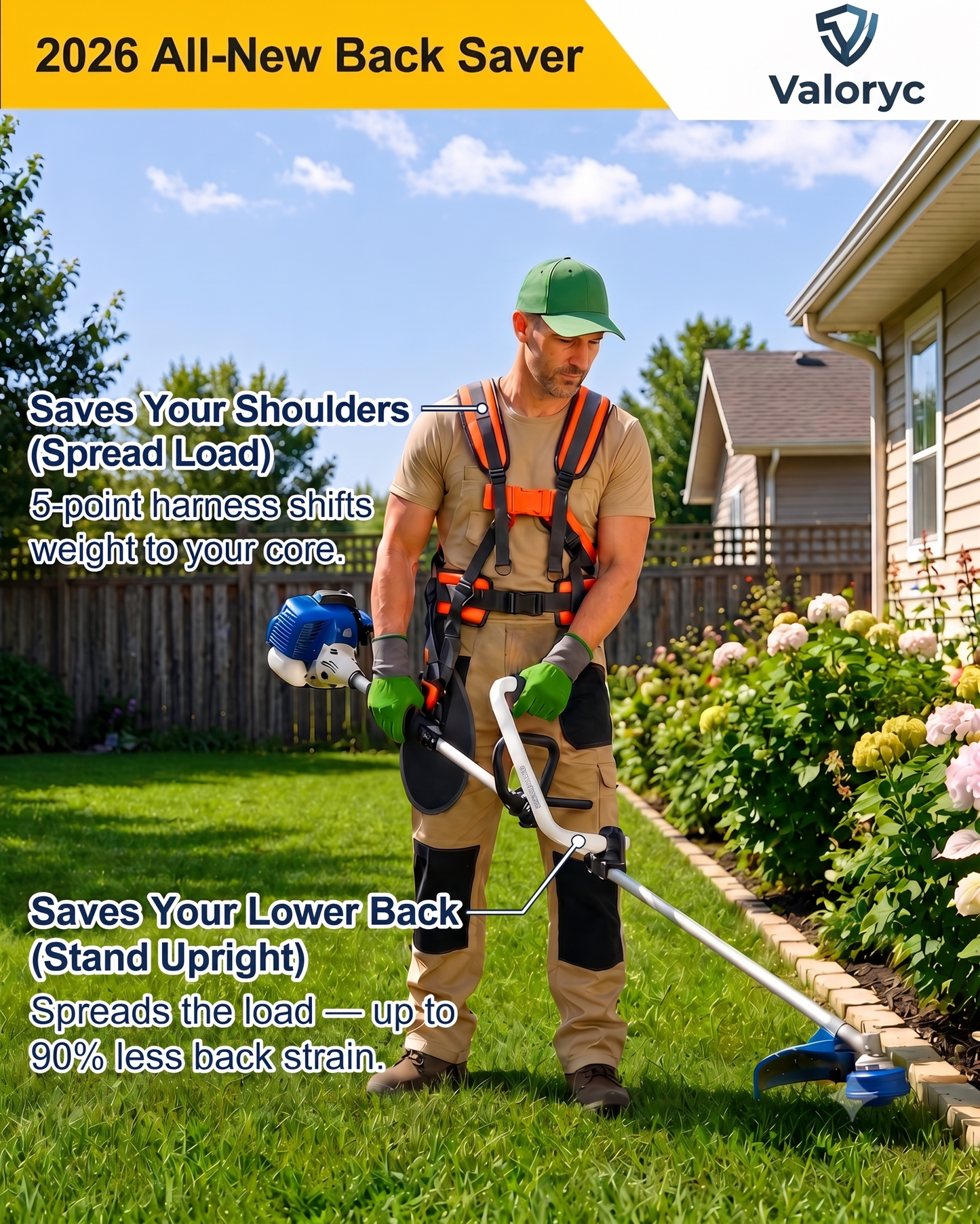 Valoryc™ GripRise - Trimmer Handle